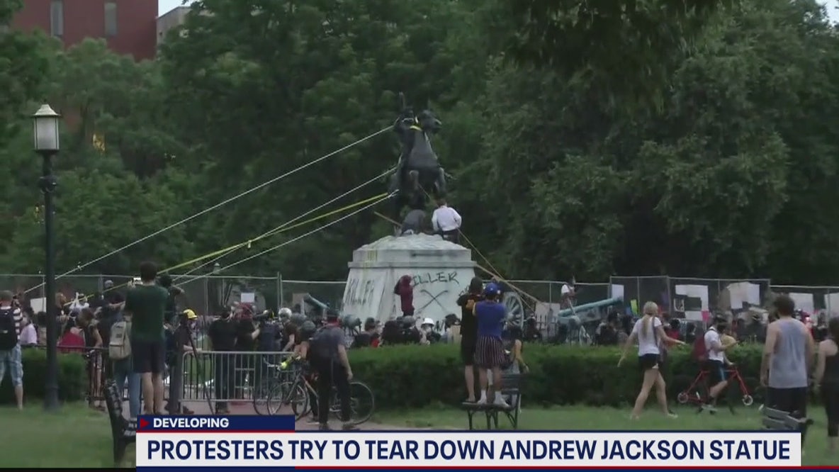 President Trump says he has authorized arrest of anyone vandalizing monuments, statues or federal property